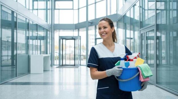 BVS cleaning crew member